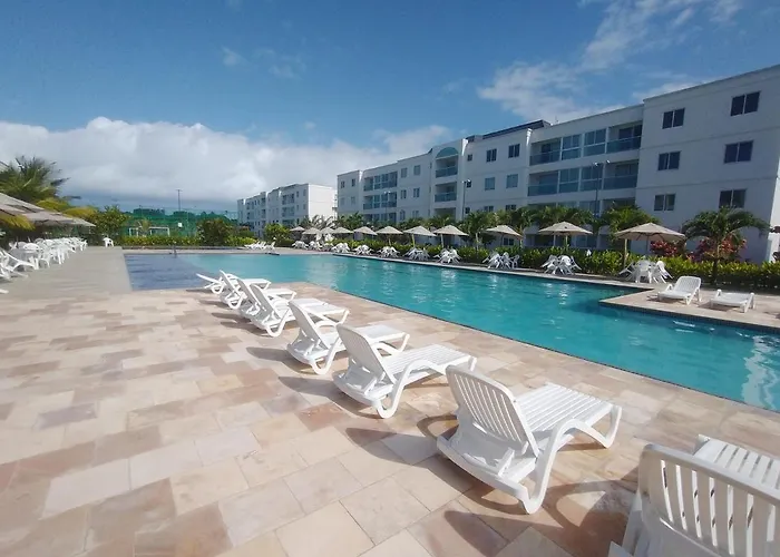 Palm Village Acqua - Apartamento Premium - Em Frente A Piscina - Porto De Galinhas